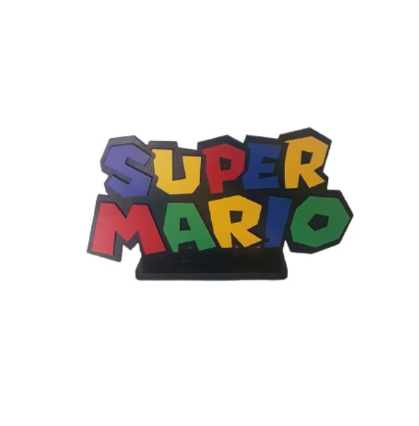 Placa Super Mario 